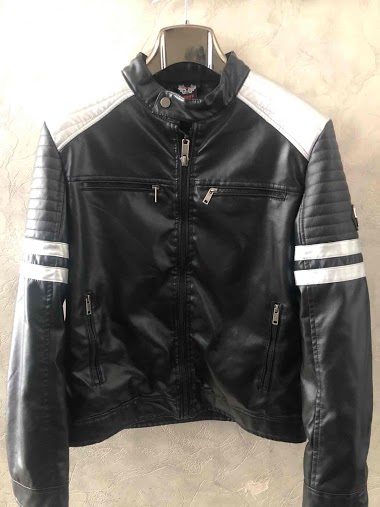 Großhändler Vigoz - Imitation leather jacket