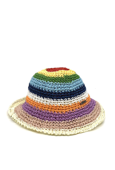 Wholesaler Vimoda - Women's multicolor braided bob
