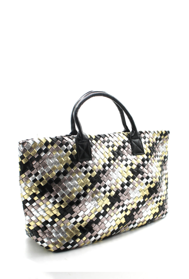 Wholesaler Vimoda - Cabas Multicolored braided handbag