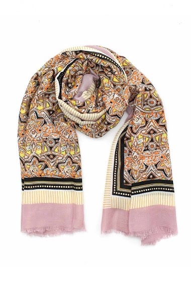 Wholesaler Vimoda - Scarf with gold sequins