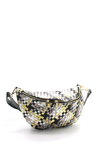 Wholesaler Vimoda - Cabas Multicolored braided handbag
