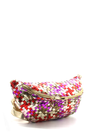 Großhändler Vimoda - Mehrfarbige geflochtene Handtasche von Cabas