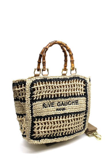 Wholesaler Vimoda - Handbag with bamboo handles
