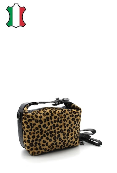 Wholesaler Vimoda - Animal print leather handbag