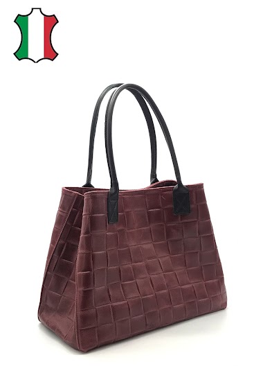 Großhändler Vimoda - Leather hand bag