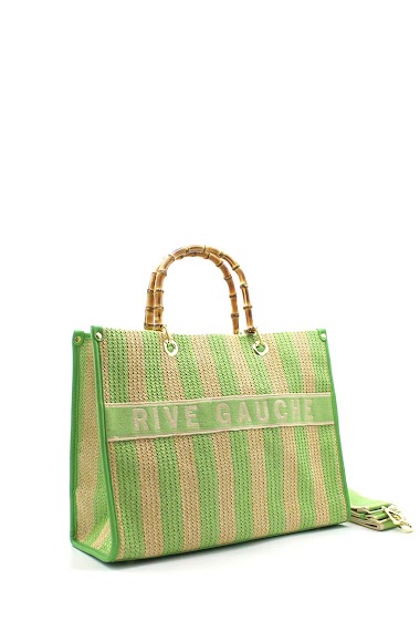 Wholesaler Vimoda - RIVE GAUCHE straw handbag