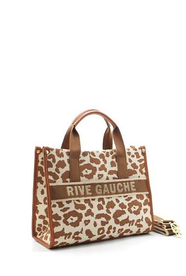 Wholesaler Vimoda - Rive Gauche handbag - leopard pattern