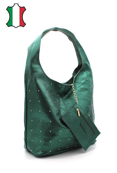 Wholesaler Vimoda - Metallic leather shoulder bag