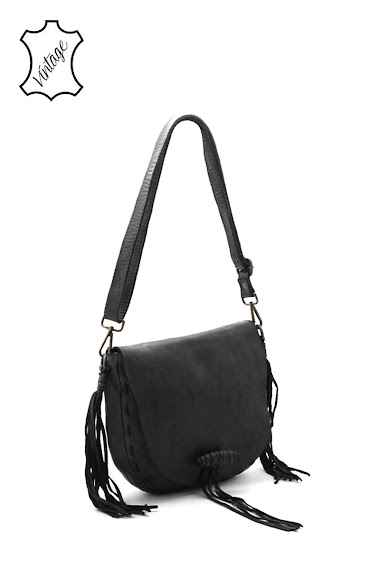 Großhändler Vimoda - Vintage Leather Handbag