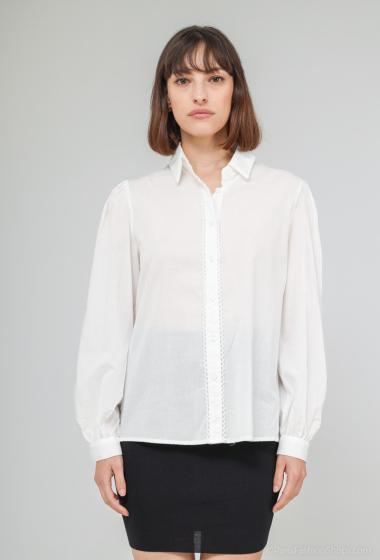 Wholesaler Vintage Dressing - WHITE COTTON SHIRT