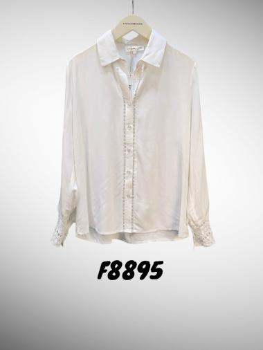 Wholesaler Vintage Dressing - WHITE VISCOSE SHIRT