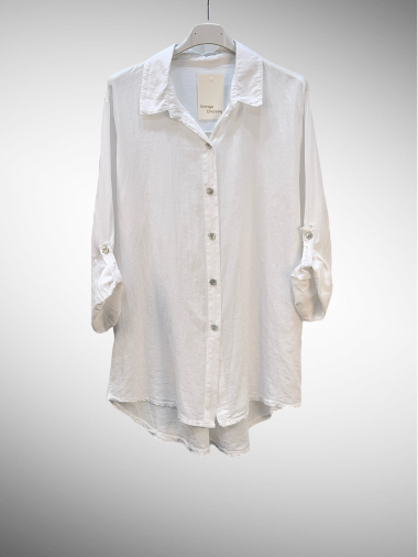 Wholesaler Vintage Dressing - PLAIN WHITE SHIRT