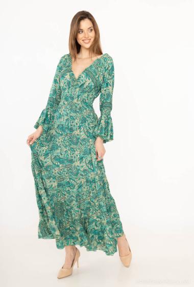 Wholesaler Vintage Dressing - PRINTED DRESS LD781