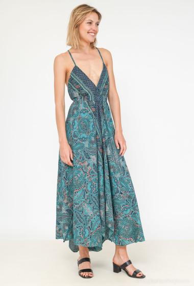Wholesaler Vintage Dressing - PRINTED DRESS LD857