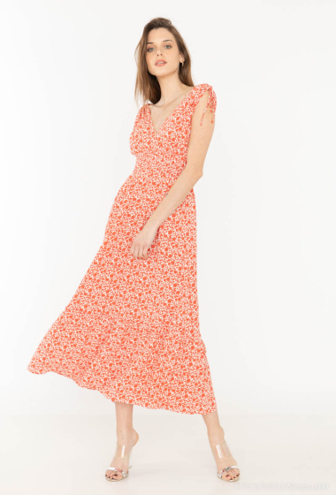 Wholesaler Vintage Dressing - SLEEVELESS DRESS WITH STRAP
