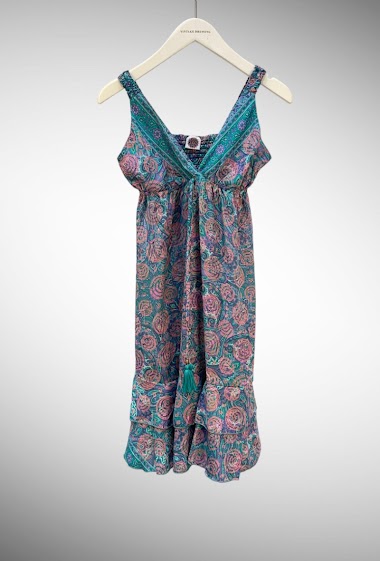 Großhändler Vintage Dressing - Robe sans manche courte