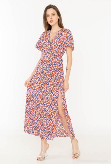Wholesaler Vintage Dressing - PRINTED LONG DRESSES