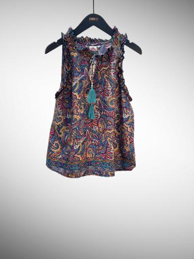 Wholesaler Vintage Dressing - PRINTED TOPS