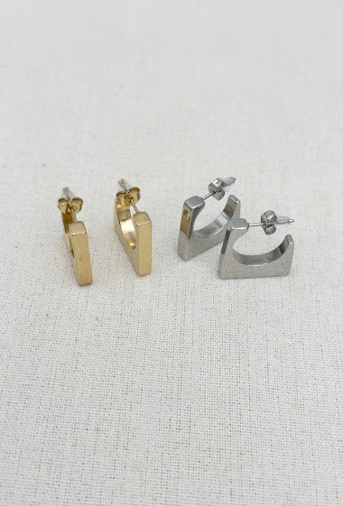 Großhändler Vitany - Stainless steel earrings
