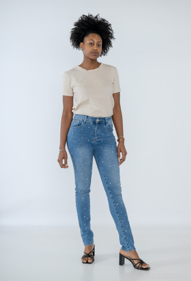 Wholesaler VOGGO - seven eighth slim jeans