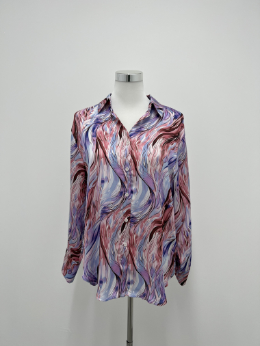 Wholesaler Voyelles - Abstract pattern shirt