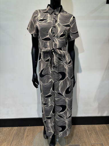 Wholesaler Voyelles - patterned jumpsuit