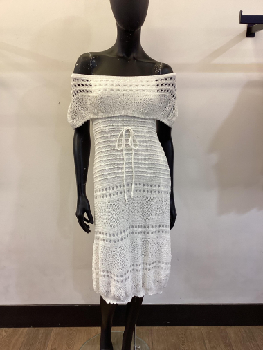 Wholesaler Voyelles - knitted dress