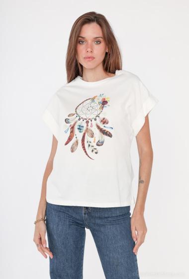 Wholesaler Voyelles - T-shirt with pattern