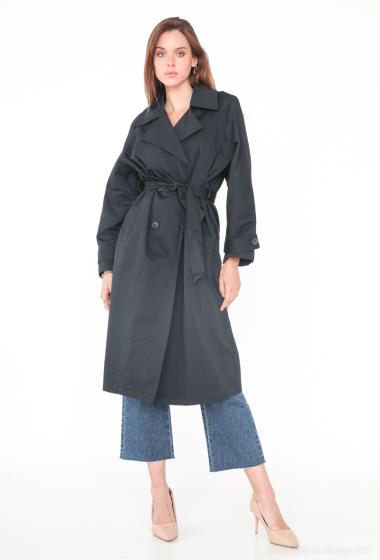 Wholesaler Voyelles - Long belted jacket