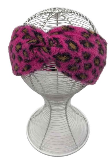 Wholesaler VS PLUS - Leopard pattern winter headband