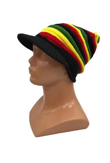 Grossiste VS PLUS - Bonnet style reggae rasta
