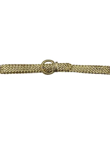 Wholesaler VS PLUS - Golden braided belt