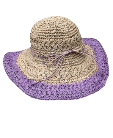 Wholesaler VS PLUS - Bow-knot straw hat