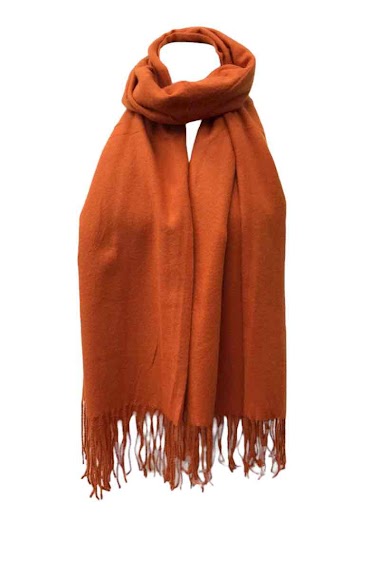 Wholesaler VS PLUS - Unisex thick scarf with plain fringe
