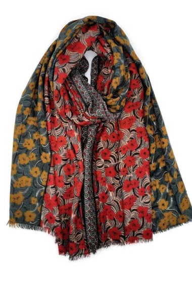 Wholesaler VS PLUS - Floral print scarf