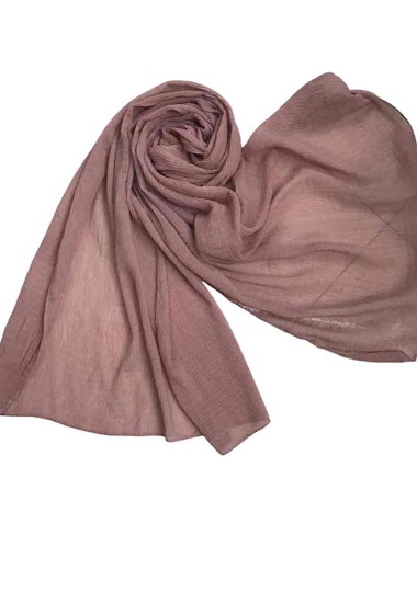 Wholesaler VS PLUS - Plain pleated scarf