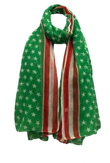 Wholesaler VS PLUS - Star pattern scarf