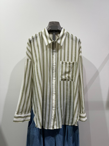 Wholesaler W Studio - Striped Shirt