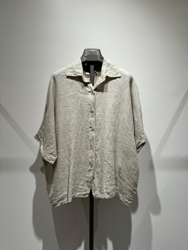 Wholesaler W Studio - Linen Comfort Shirt
