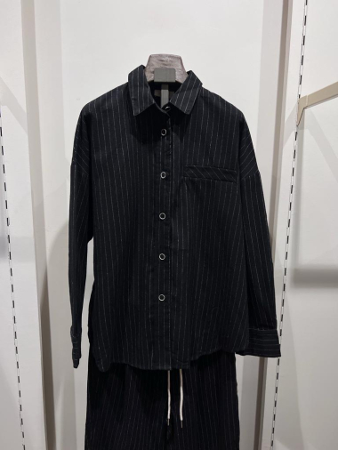 Wholesaler W Studio - Striped cotton shirt