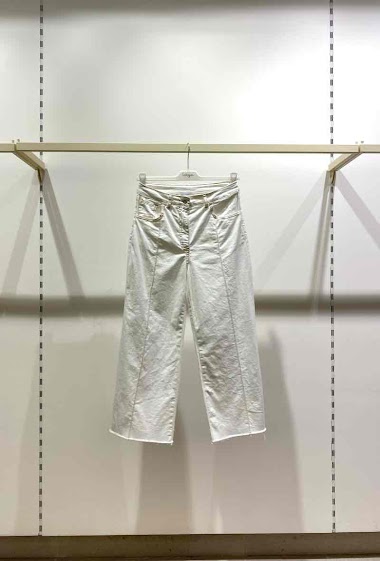 Großhändler W Studio - Lockere Jeans mit sichtbaren Nähten