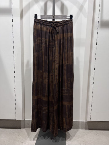 Wholesaler W Studio - Ethnic Print Viscose Trousers