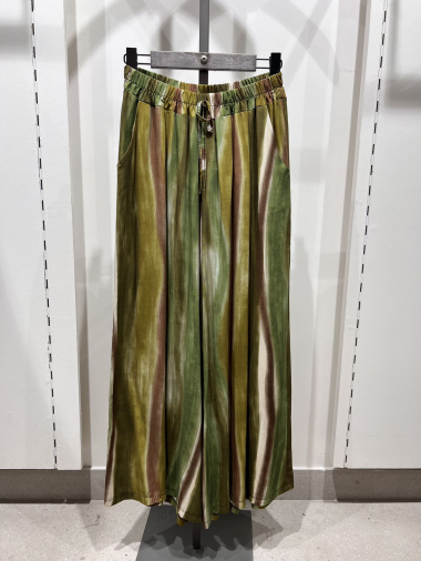 Wholesaler W Studio - Printed Viscose Trousers