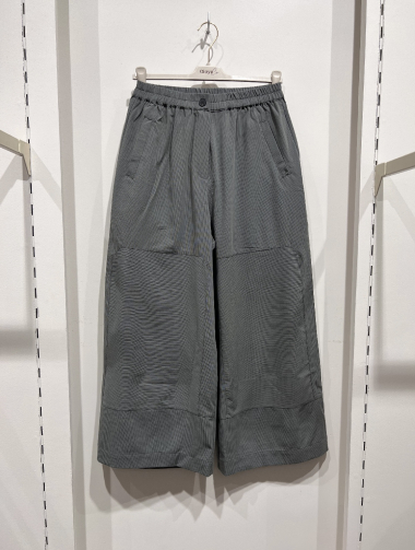 Wholesaler W Studio - Striped Loose Trousers