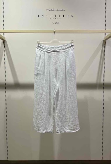 Wholesaler W Studio - Linen Loose Pants