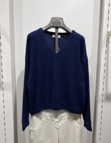 Wholesaler W Studio - Alpaca V-neck sweater