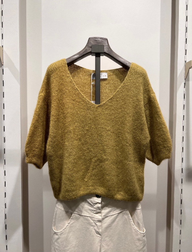 Wholesaler W Studio - Sleeveless V-neck sweater
