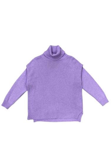 Wholesaler W Studio - Turtleneck Cashmere Comfort Sweater