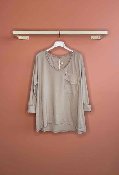 Grossiste W Studio - Tshirt Confort en Coton