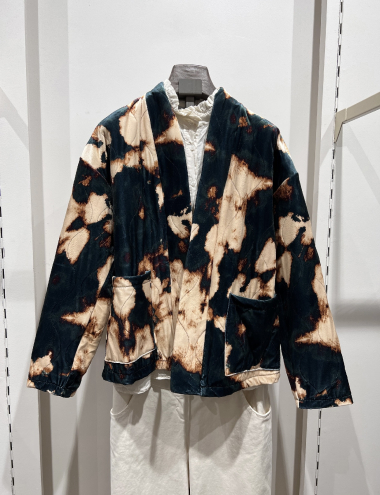Wholesaler W Studio - Marbled velvet jacket